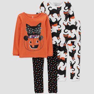 Just One You Carter's 4pc Halloween PJ Set